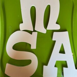 White Decorative Wall Letters